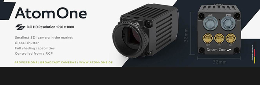 ATOM ONE – Smallest Professional Broadcast Cameras